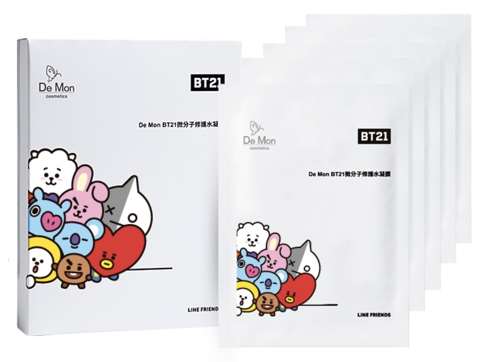 BT21保养品巨可爱！梦幻色护手霜、超有感面膜才899元阿米冬日必备